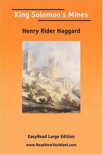 Cover of King Solomon's Mines