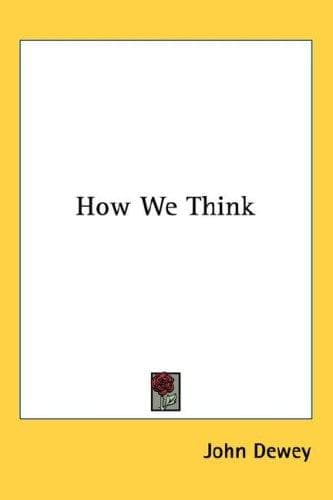 Cover of How we think