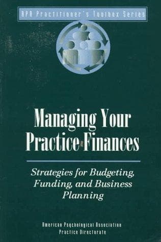 Cover of Managing Your Practice Finances