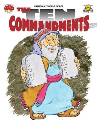 Cover of Christian Concept Series Ten Commandments Grades 4-6