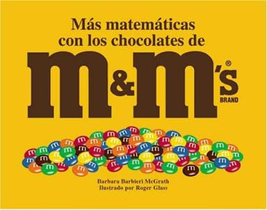 Cover of Mas Matematicas con los Chocolates de M and M's Brand