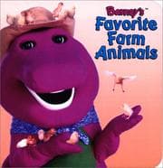 Cover of Barney's favorite farm animals