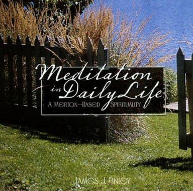 Cover of Meditation in Daily Life