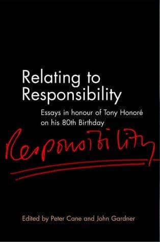 Cover of Relating to Responsibility