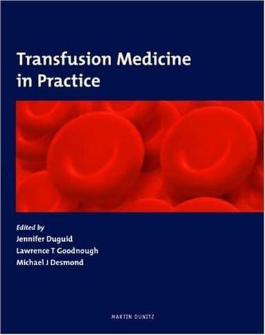 Cover of Transfusion Medicine in Practice