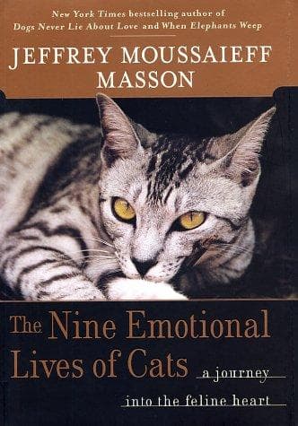 Cover of The nine emotional lives of cats
