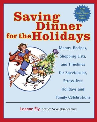 Cover of Saving Dinner for the Holidays