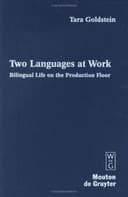 Cover of Two languages at work