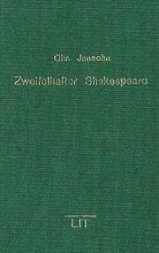 Cover of Zweifelhafter Shakespeare
