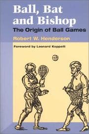 Cover of Ball, bat and bishop