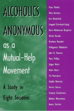 Cover of Alcoholics Anonymous As a Mutual-Help Movement