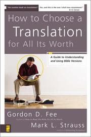 Cover of How to choose a translation for all its worth