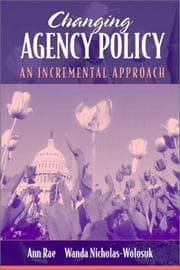 Cover of Changing agency policy