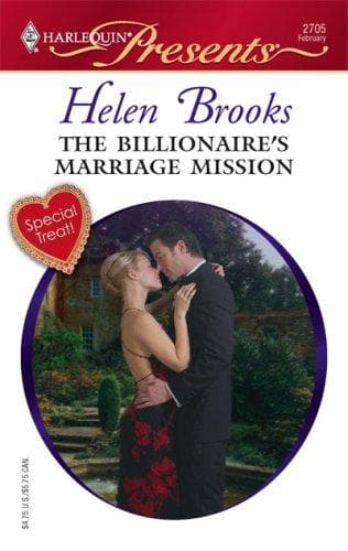 Cover of The Billionaire's Marriage Mission
