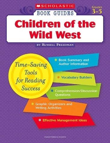 Cover of Children of the Wild West (Scholastic Book Guides, Grades 3-5)