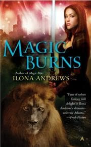 Cover of Magic Burns (Kate Daniels, Book 2)