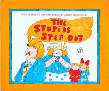 Cover of The Stupids step out.