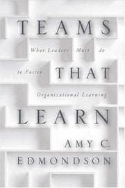 Cover of Teams that Learn
