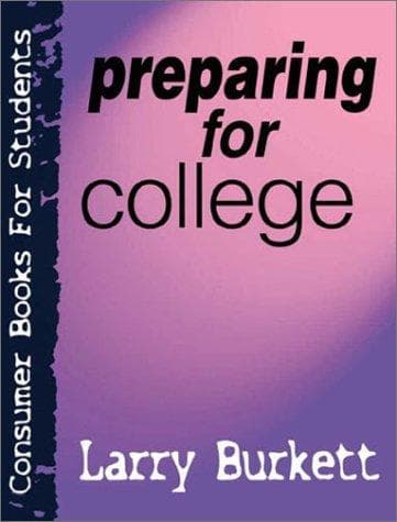 Cover of Preparing for College (Consumer Books for College Students)