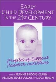 Cover of Early child development in the 21st century