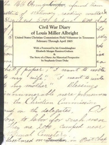 Cover of Civil War Diary of Louis Miller Albright