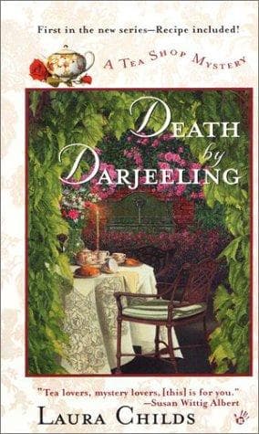 Cover of Death by Darjeeling (A Tea Shop Mystery, #1)
