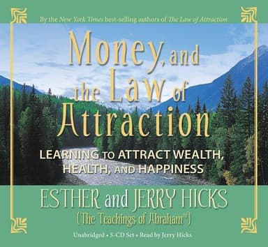 Cover of Money, and the Law of Attraction 5-CD set