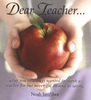 Cover of Dear Teacher