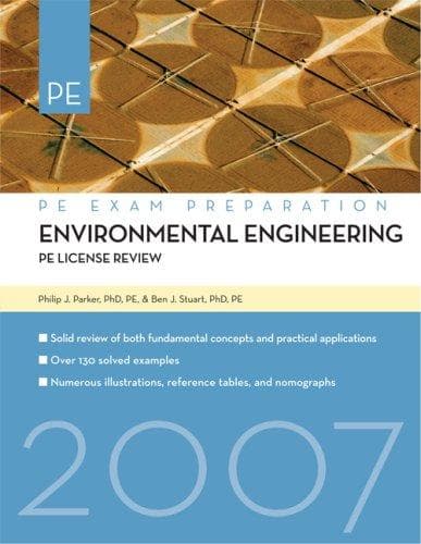 Cover of Environmental Engineering: PE License Review (Environmental Engineering: License Review)