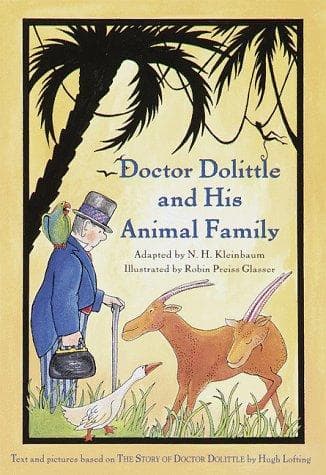 Cover of Doctor Dolittle and his animal family