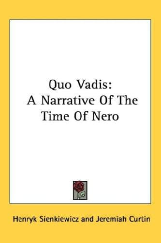 Cover of Quo Vadis? Powieść z czasów Nerona