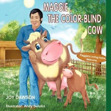 Cover of Maggie, the Color-Blind Cow