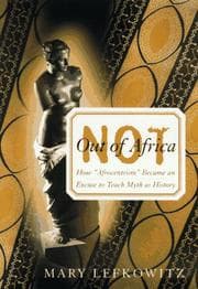 Cover of Not out of Africa