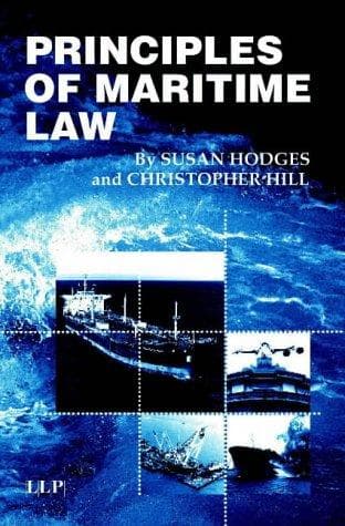 Cover of Principles of Maritime Law