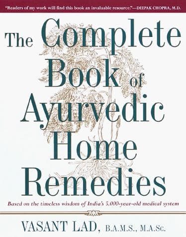 Cover of The complete book of Ayurvedic home remedies