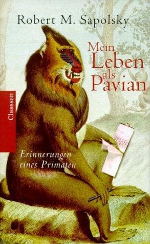 Cover of Mein Leben als Pavian. Erinnerungen eines Primaten