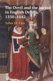 Cover of The devil and the sacred in English drama, 1350-1642
