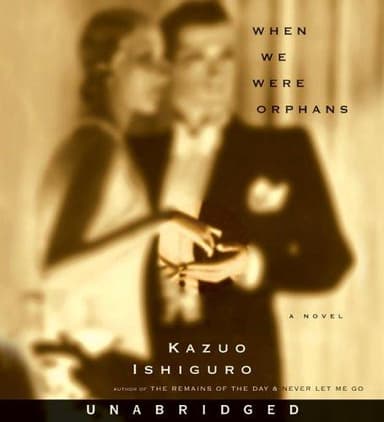 Cover of When We Were Orphans, Books On Tape