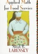 Cover of Applied Math for Food Service (2nd Edition)