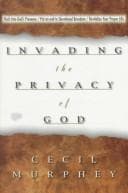 Cover of Invading the privacy of God