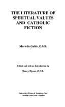 Cover of The literature ofspiritual values and Catholic fiction