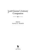 Cover of Lord Gnome's literary companion