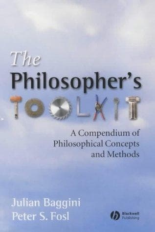 Cover of The Philosopher's Toolkit