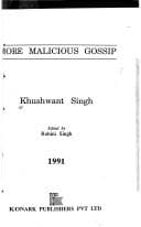 Cover of More malicious gossip