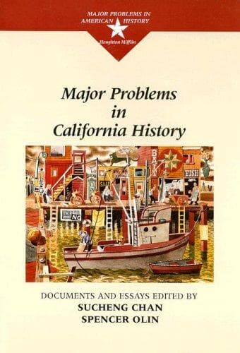 Cover of Major problems in California history