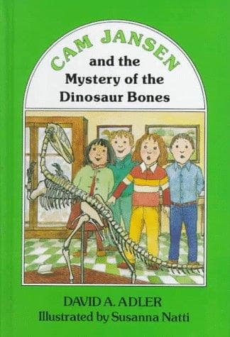 Cover of Cam Jansen and the mystery of the dinosaur bones