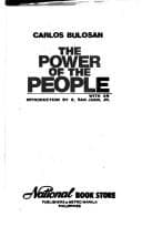 Cover of The power of the people