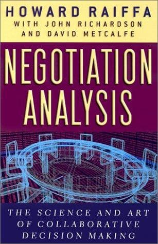 Cover of Negotiation Analysis