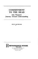 Cover of Commitment to the dead