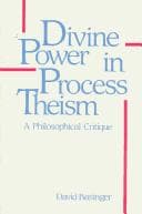 Cover of Divine power in process theism